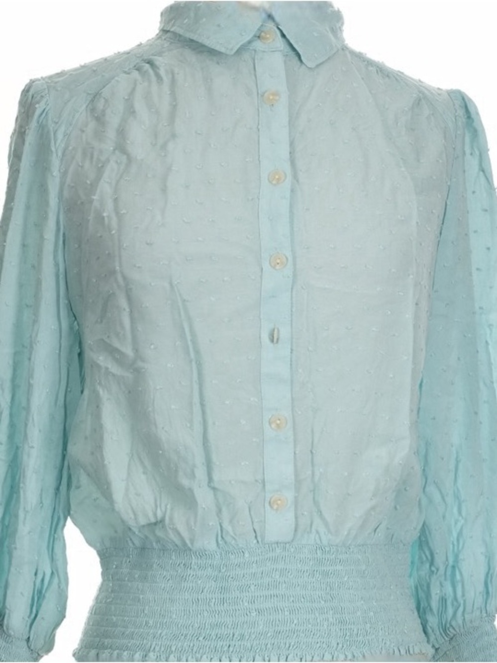 Maeve by Anthropologie Teal, Blue The 3/4 sleeves